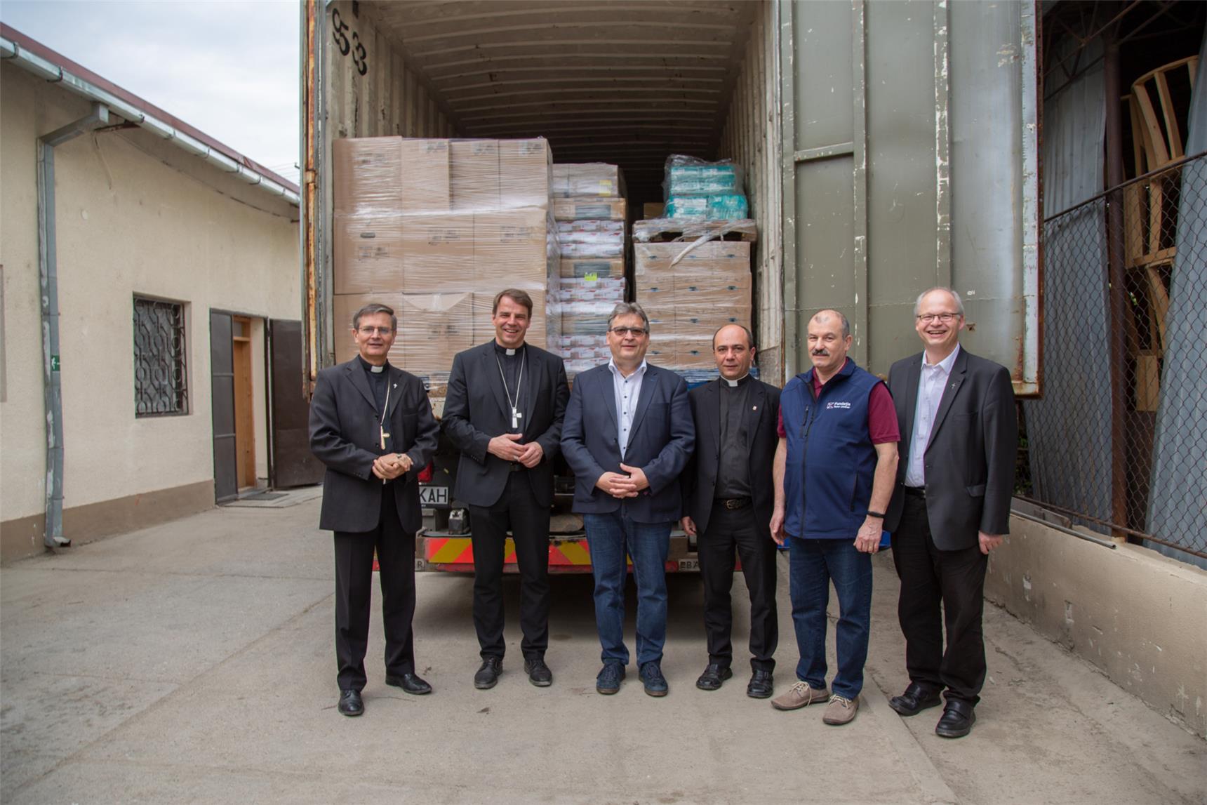 40 Tonnen Hilfsgüter für die Ukraine