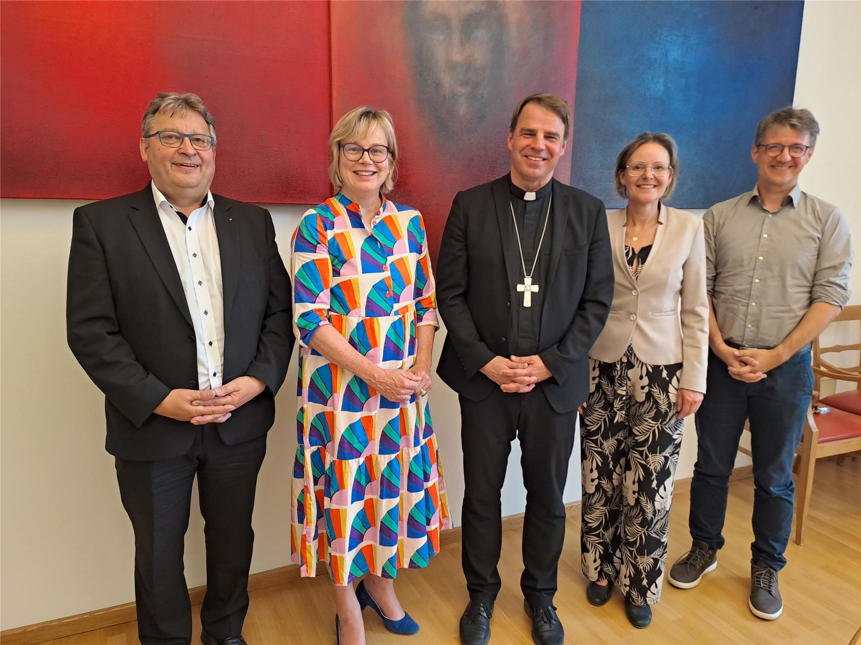 Besuch Caritas Präsidentin bei Bischof Oster