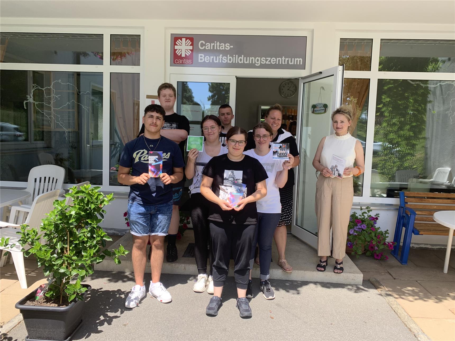 Jugendliche gegen Suchtgefährdungen stark machen – Projekttage im Caritas Berufsbildungszentrum in Freyung