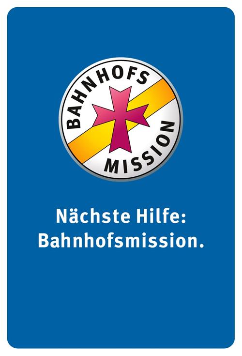 Logo der Bahnhofsmission