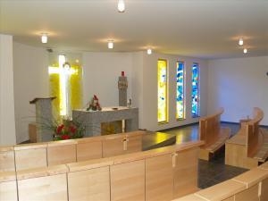 Die Hauskapelle ist geistlicher Mittelpunkt unseres Hauses.