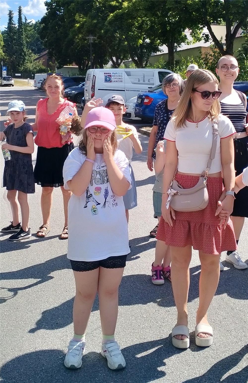 Die Ausflugsgruppe