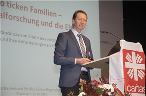 Professor Dr. Carsten Wippermann war einer der Hauptredner bei der Tagung.