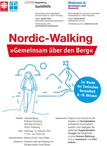 ca Nordic Walking Plakat Parsberg 2021