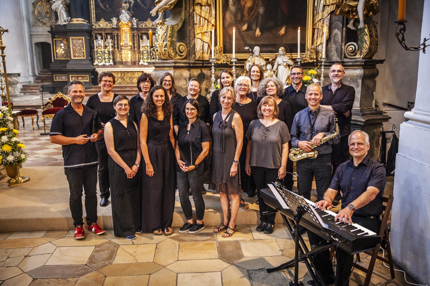 Ein Chor in der Kirche