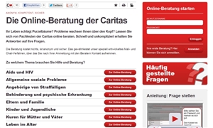 Screenshot Online Beratung Screenshot Online Beratung