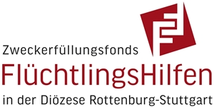 Logo des Zweckerfüllungsfond Flüchtlingshilfe der Diözese Rottenburg-Stuttgart