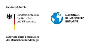 Das Logo zeigt einen Adler neben einer Deutschland-Fahne und den Text des "Bundesministeriums für Wirtschaft und Klimaschutz"