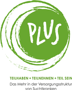 Logo des Aktionsbündnisses PLUS zur besseren Versorgung von Suchtkranken