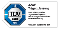 Logo AZAV TÜV