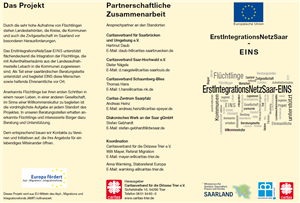 ErstIntegrationsNetzSaar Eins ErstIntegrationsNetzSaar Eins