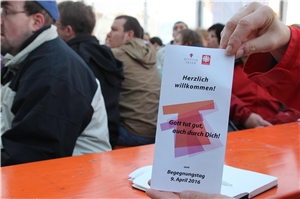 Begegnungstag Foto des Flyers des Begegnungstages