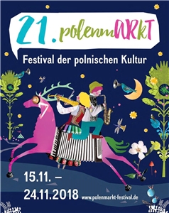 Plakat des Festivals polenmARkT 2018