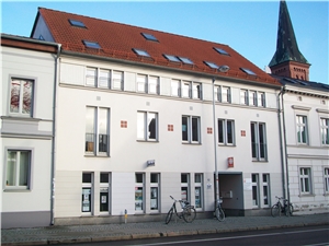 Außenansicht des Caritas-Regionalzentrum-Greifswald