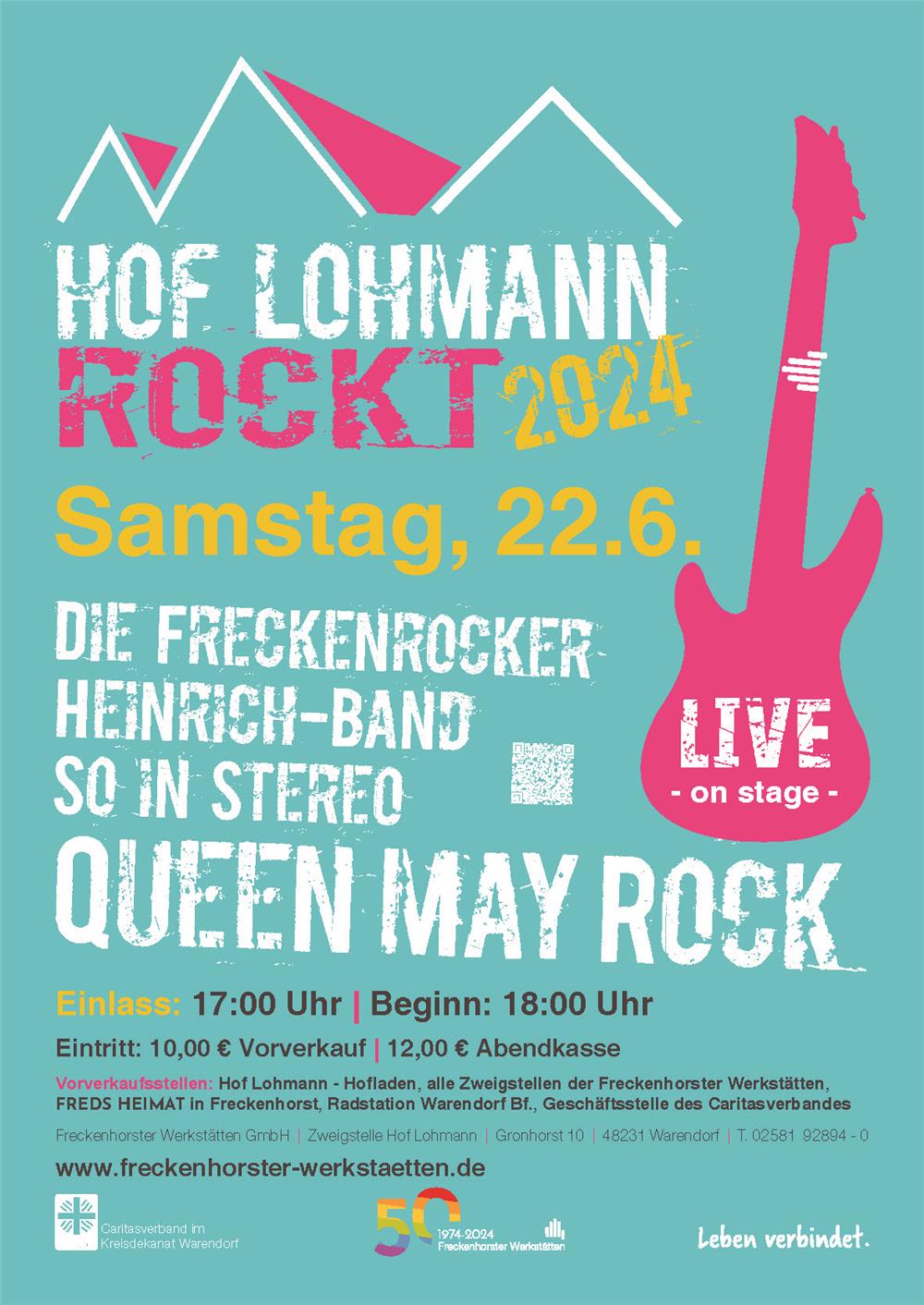 Hof Lohmann rockt_2024 Einladung