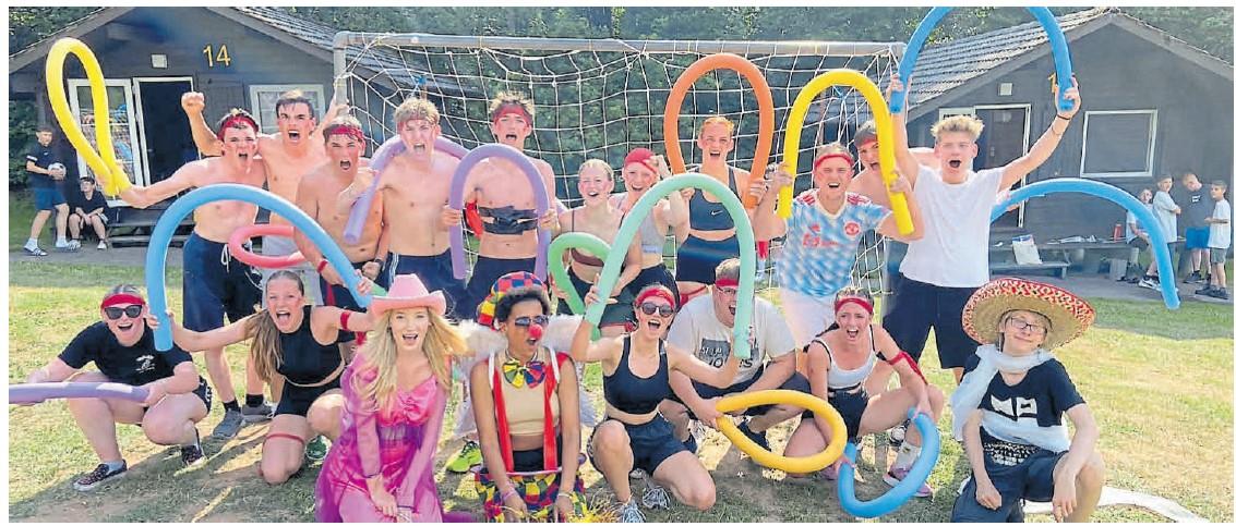 Ferienspaß in Wildflecken. Dafür sorgen die jungen Teamer der ev.-luth. Gemeinde „Havenkirche“.