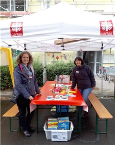 Caritas beim 4. Lautrer Westfest Caritas beim 4. Lautrer Westfest