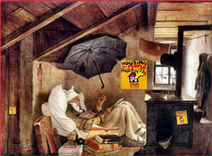 Spitzweg-Gemälde zum Thema Wohnungsnot Spitzweg-Gemälde zum Thema Wohnungsnot