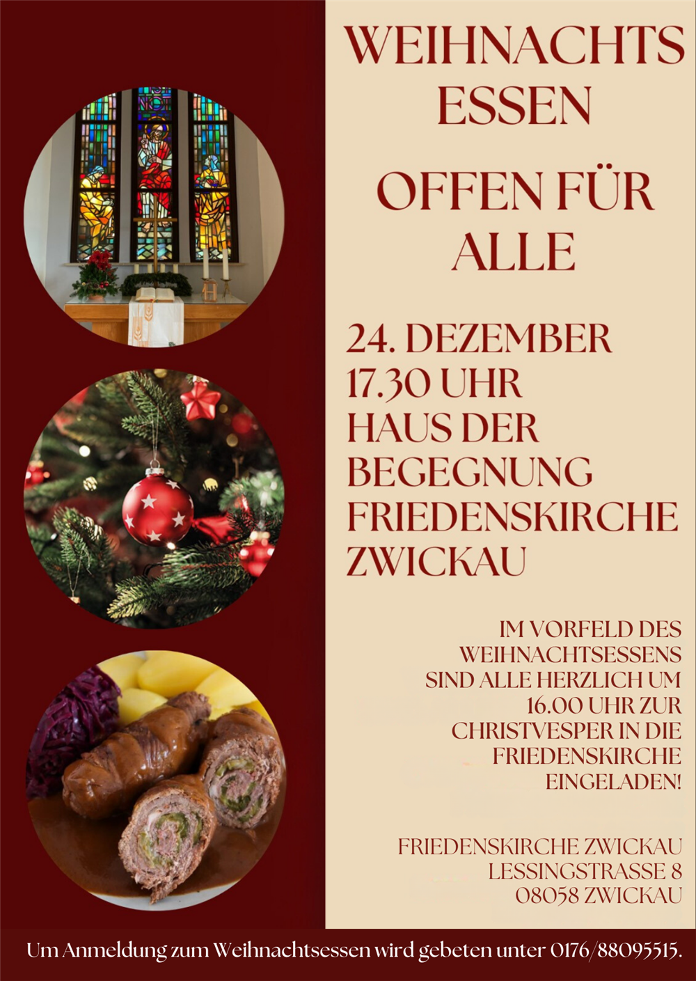 Weihnachtsessen für alle