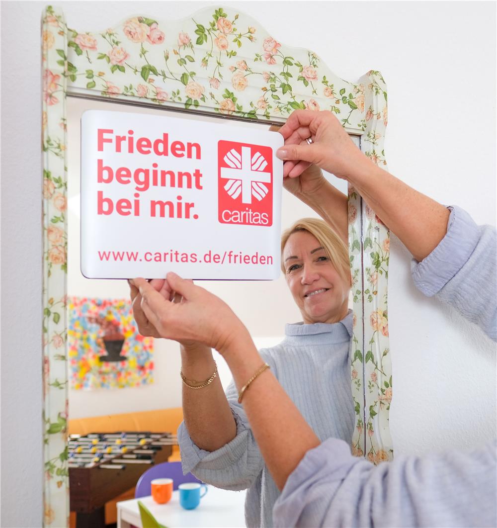Auftakt der Kampagne 2024 im Mädchencafé der Caritas in Hameln