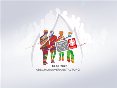 Keyvisual Abschluss Caritas 2020 Abschlussveranstaltung Zukunftsdialog 2020