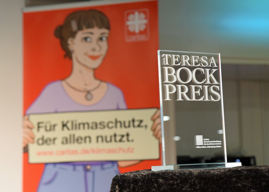 Jenny verleiht Teresa Bock-Preis