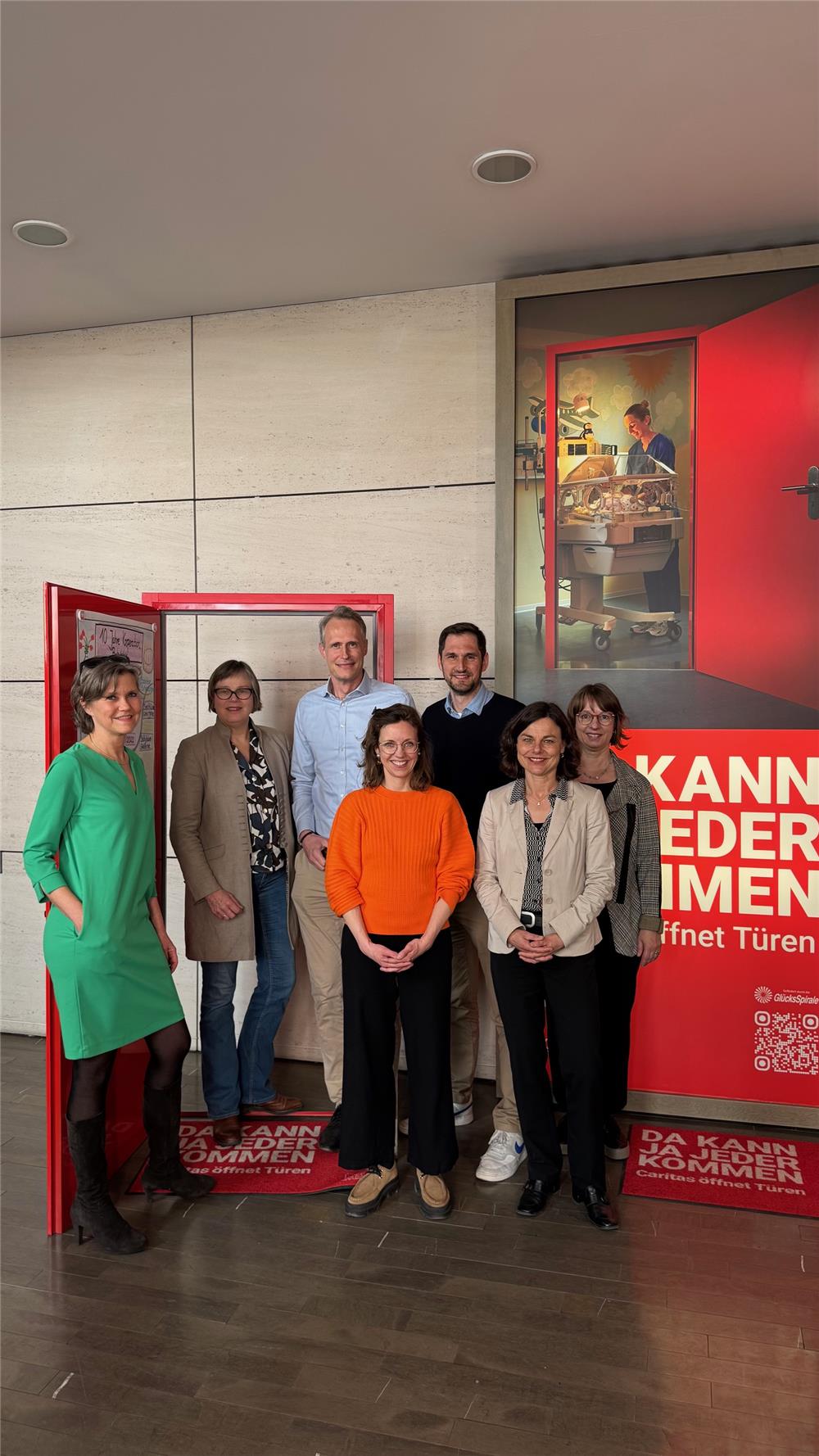 Treffen der Steuerungsgruppe für da Babylotsenprojekt mit der Auridis-Stiftung und der Stiftung SeeYou im Klara-Ullrich-Haus in Berlin.