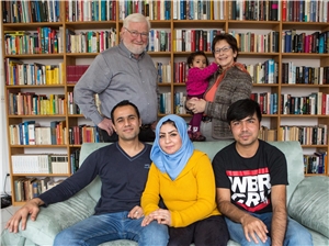 Familie Pollert und Familie Mohammadi