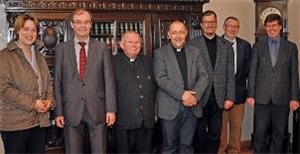 Caritasdirektoren beim Bischof in Görlitz