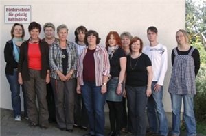 Lehrer der Förderschule in der Sankt-Florian-Stiftung Neuzelle