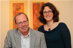 Monika Kortus und Alfred Damberger, Kollegen bei der Allgemeinen Sozialberatung der Caritas Regensburg
