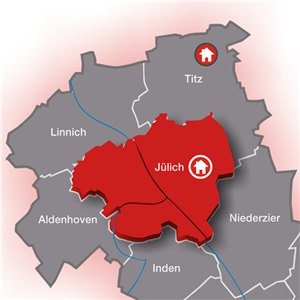 'St. Hildegard' in der Stadt Jülich