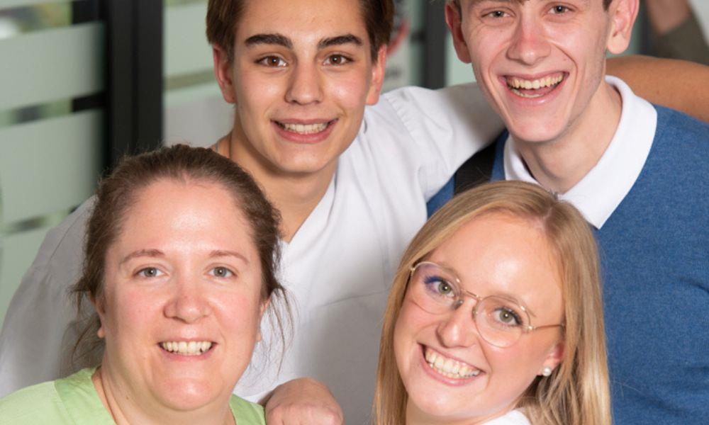 Team von Caritas-Mitarbeitenden