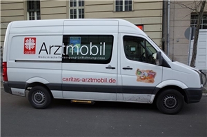 Das Arztmobil seit 1995 im Einsatz