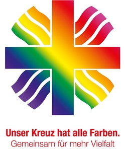 Logo Unser Kreuz hat viele Farben