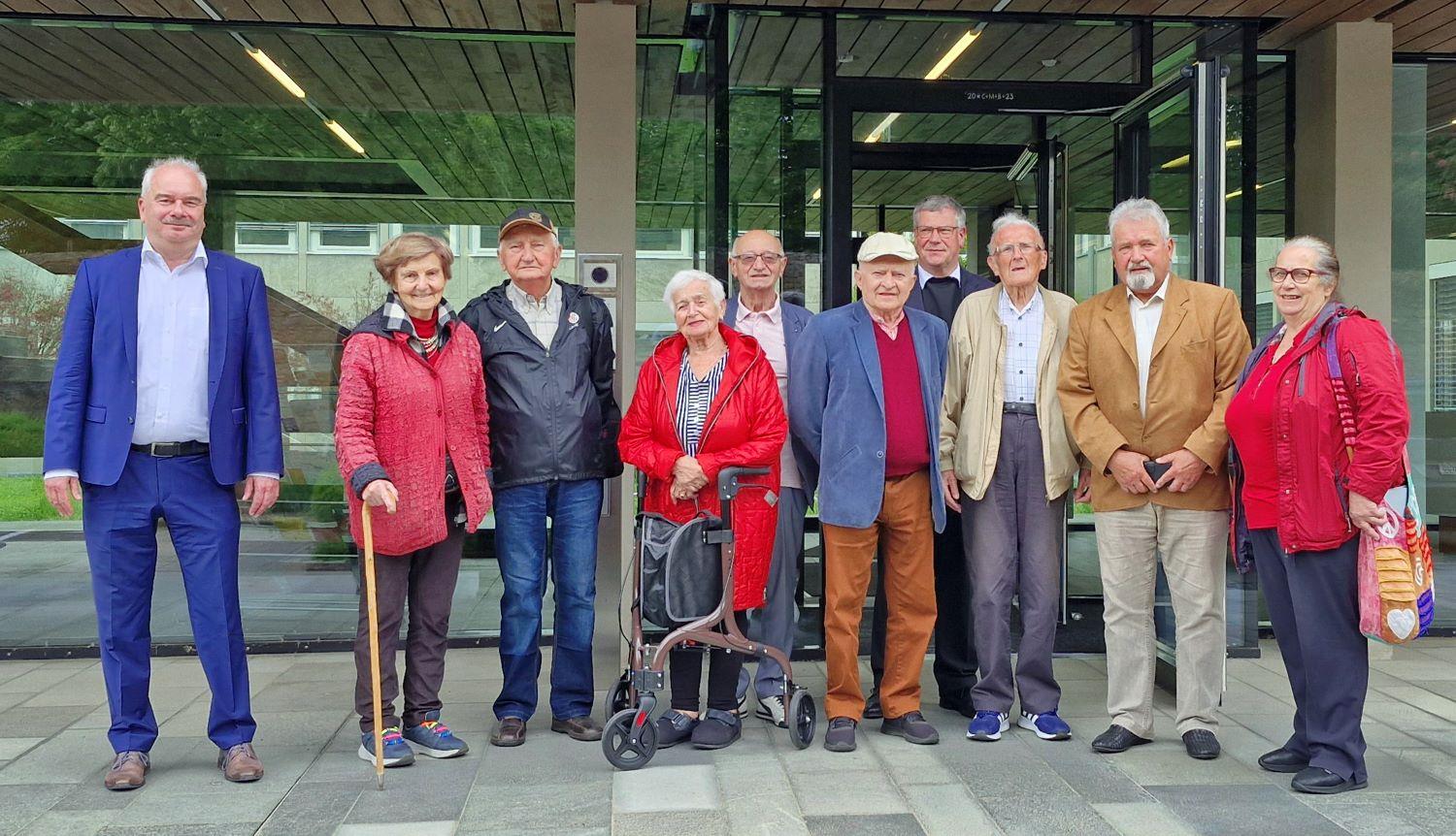 Zeitzeugen der NS-Ära - Empfang bei Generalvikar Steinert