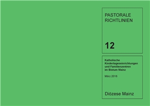 Deckblatt pastorale Richtlinien neu Deckblatt pastorale Richtlinien neu