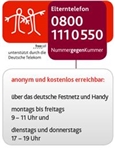 nummergegenkummer eltern Elterntelefon Banner