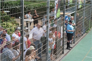 Fansbase beim Caritas-Cup Fansbase beim Caritas-Cup