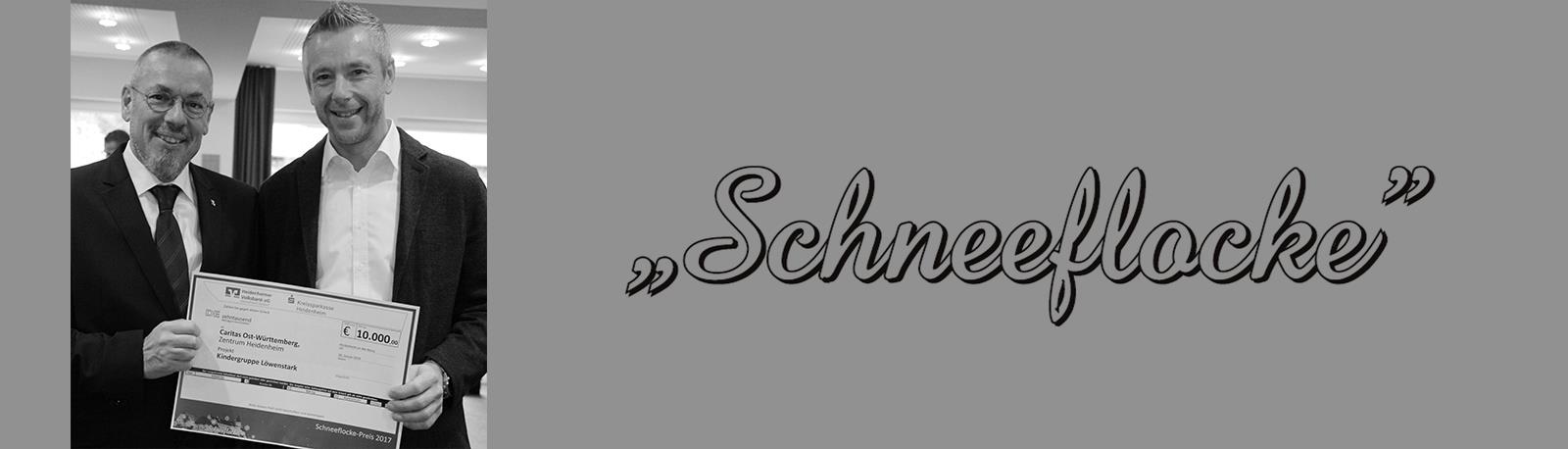 Preisverleihung Schneeflocke-Preis 2018 Preisverleihung Schneeflocke-Preis 2018