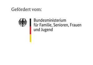 Bundesadler, grafischer Balken in den Deutschlandfarben , Name des Ministeriums