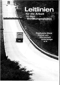 Leitlinien 1977 Titelblatt mit Foto einer Autobahn