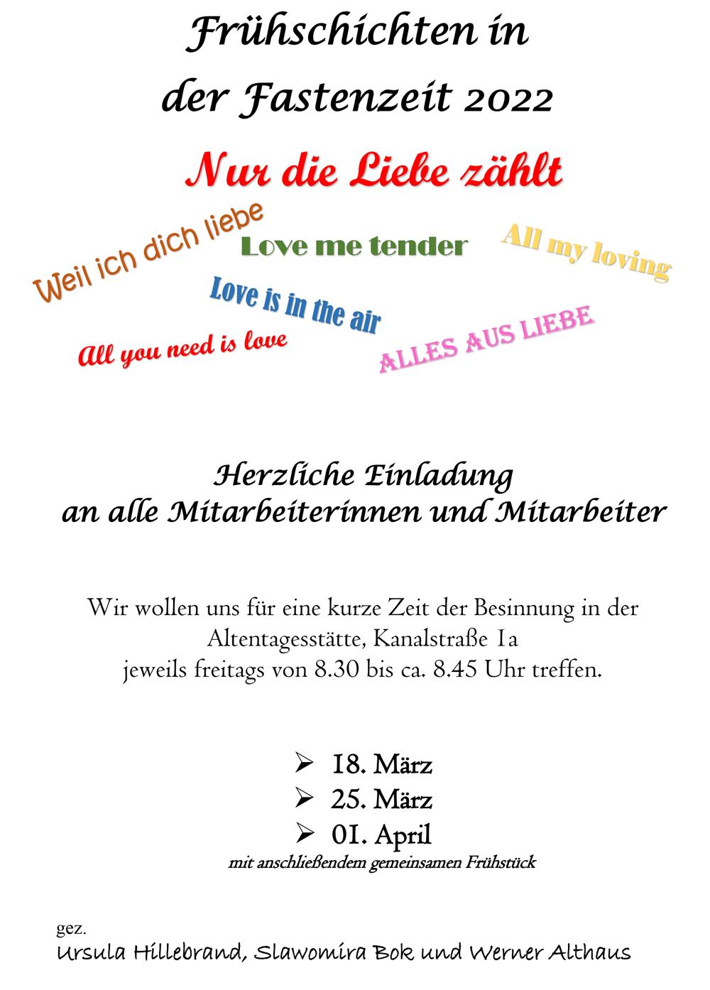 Einladung
