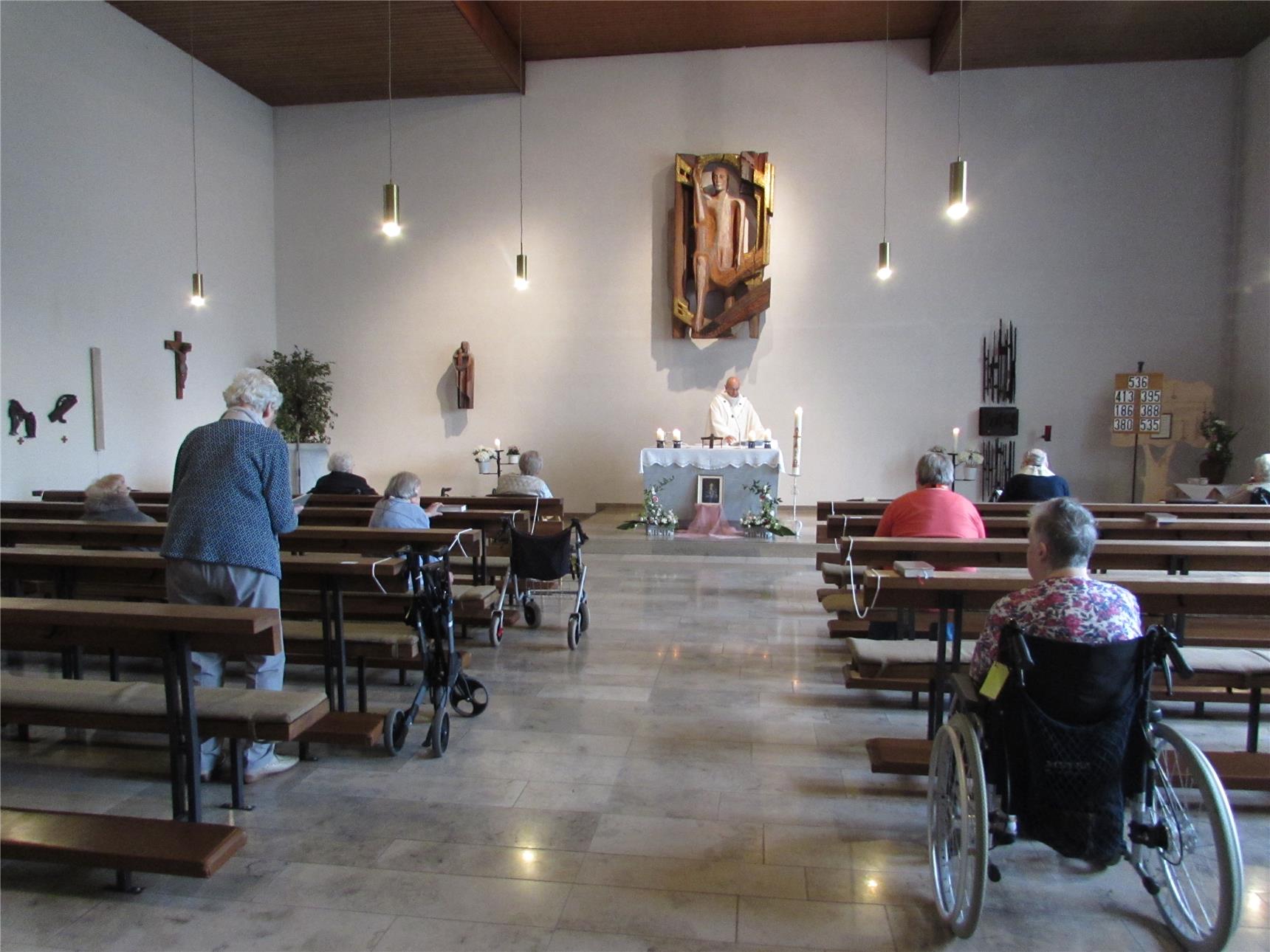 Patrozinium im Caritas-Seniorenheim Mariahilf