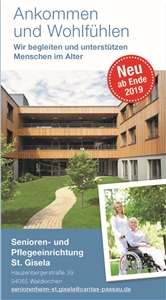Neubau St. Gisela Anzeige über einen Neubau