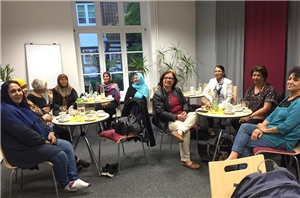 Afghanische Frauen zu Besuch beim SkF Bremen 