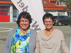 Ansprechpartnerinnen Birgit Mascetta und Ingrid Schich-Kiefer