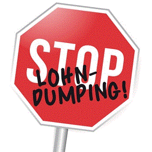 Stop Lohndumping