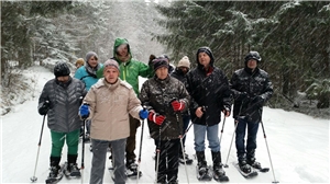 Schneeschuhwanderung Februar 16 - Die Teilnehmer