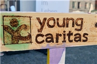 ...sogar mit youngcaritas-Logo